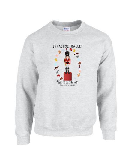 Picture of Syracuse City Ballet Nutcracker Crewneck Sweatshirt (kids and adults sizes)